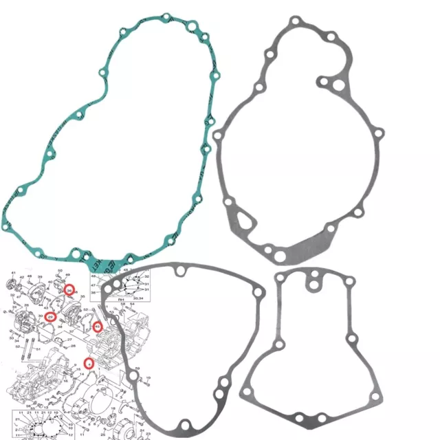 Engine Covers Gasket Kits For Yamaha Road Star XV1700 02-14 XV1600 99-03