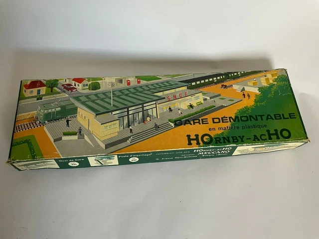 Ancien Kit Gare Hornby Train 0 Marseille N°19 - Isorel Et Bois - Vintage époque 3