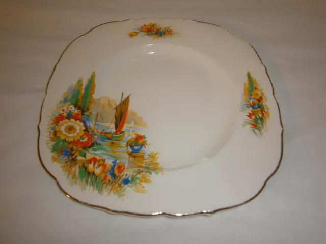 Vintage Royal Ivory - John Maddock & Sons "Fairhaven" Plate - 22 Cms