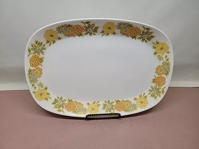 Noritake Progression Sunny Side 9003 Serving Platter Tray - 13.5" x 9.5" JAPAN