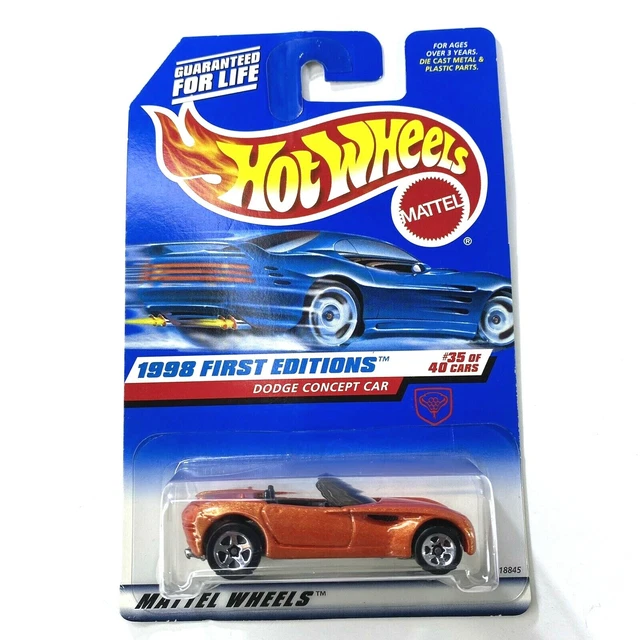 Hot wheels 1998 first editions dodge concept car outlet