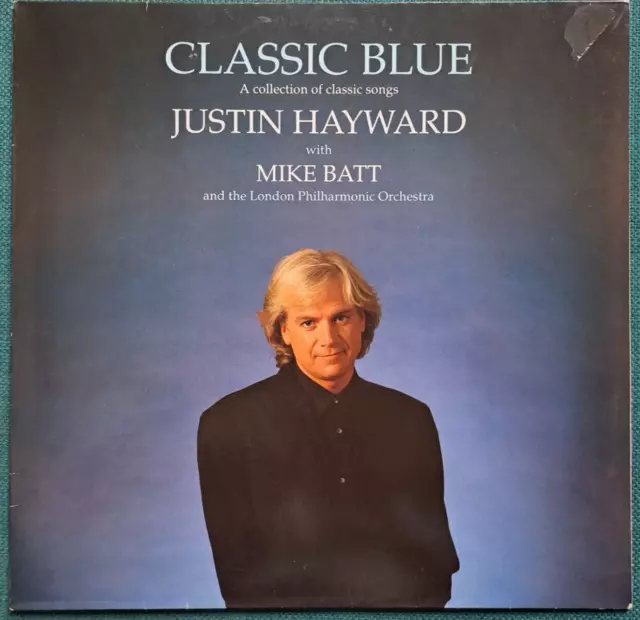 * Justin Hayward & Mike Batt Classic Blue - 12" Vinyl Record LP Album NEAR MINT