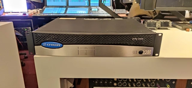 Amcron CTs600 ②2chパワーアンプ 動作品 Amcron CTs600 ②2chパワーアンプ 動作品 - メルカリ