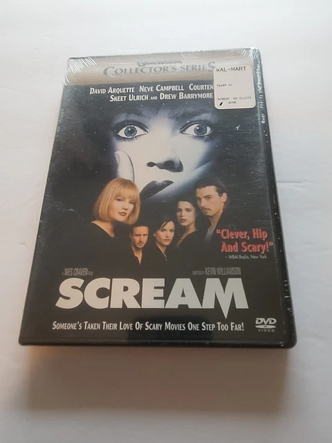 Scream DVD 1998 Collectors Edition Wes Craven  Courteney Cox Drew Barrymore