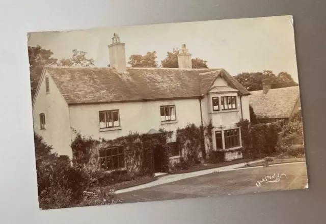 Postcard - Ellastone H.P Hansen of Ashbourne, real photo : posted