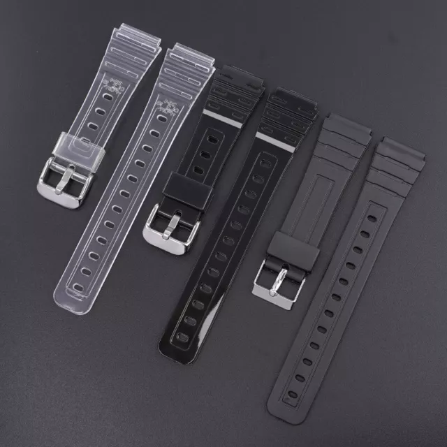 18mm Jelly Colour Tpu Strap For Casio F91W/F84/F105/108 Watches