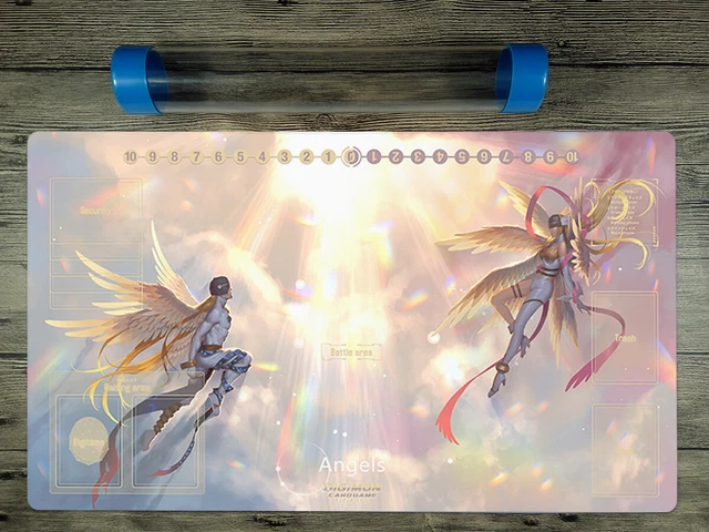 New Mlikemat DTCG Playmat Digimon Angewomon Yagami Hikari, 57% OFF