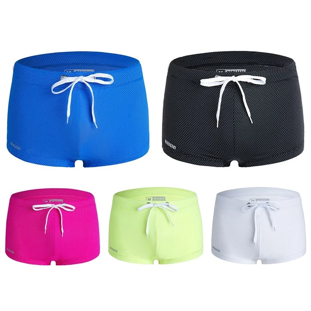 Pantaloncini da nuoto uomo moda boxer sexy per beachwear e festa in piscina