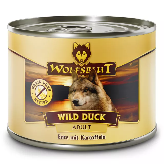 Wolfsblut - Adult - Wild Duck - Ente mit Kartoffeln - 12 x 200 g