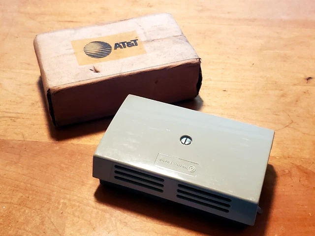 VINTAGE AT&T WESTERN Electric / Bell System External Ringer Bell Unit ...