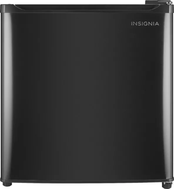 Insignia - 2.6 Cu. Ft. Mini Fridge - Black