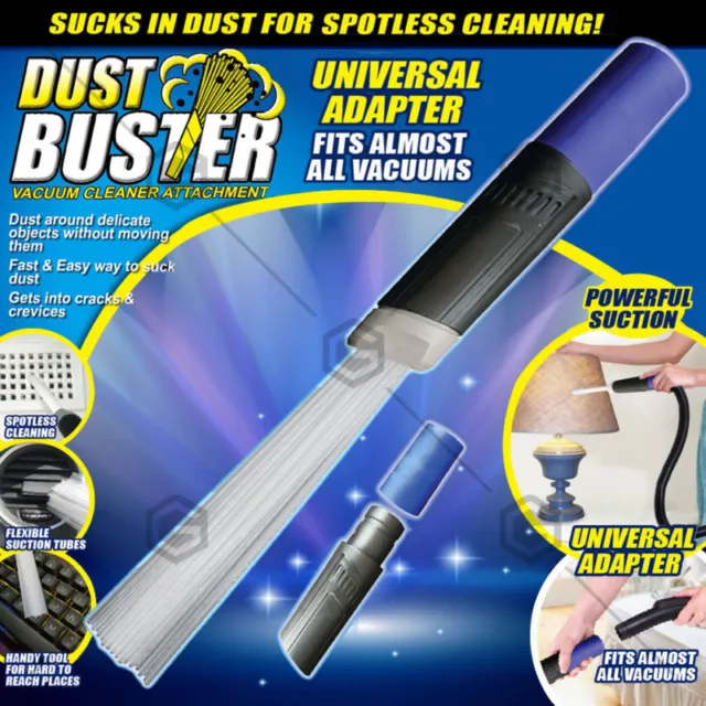 Dust Clean Brush Cleaner Dirt Remover Universal Vacuum Attachment Brush Head
