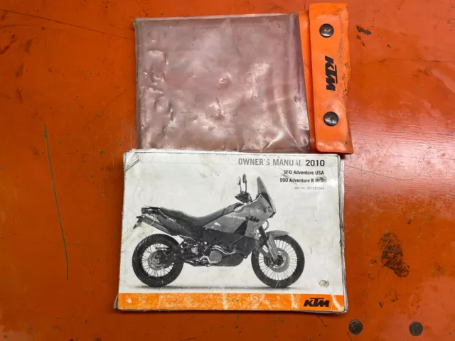 2010 KTM 990 Adventure Owners Manual