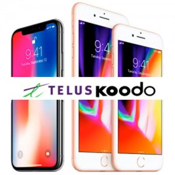 TELUS OR KOODO - APPLE iPHONE 4 4s 5 5s 6 6s 6+ 6s+ SE 7 7+ 8 8+ UNLOCK SERVICE