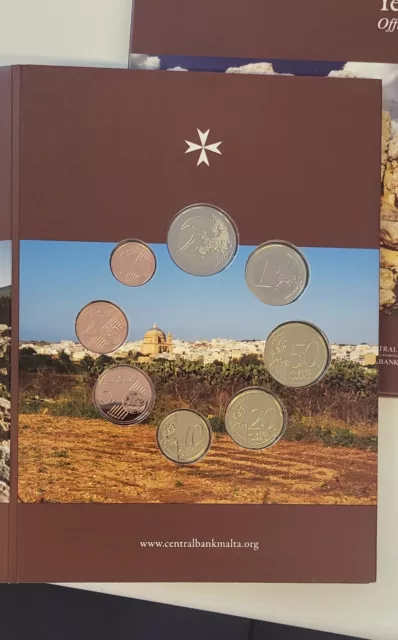 Set Malte 2019 BU avec une Pièce de 2 Euor commémorative 3