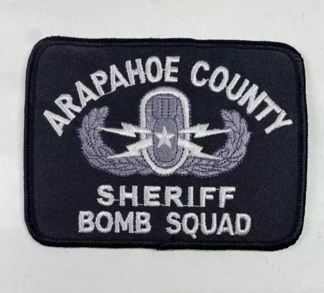 Arapahoe County Sheriff Bomb Squad Colorado Patch C6