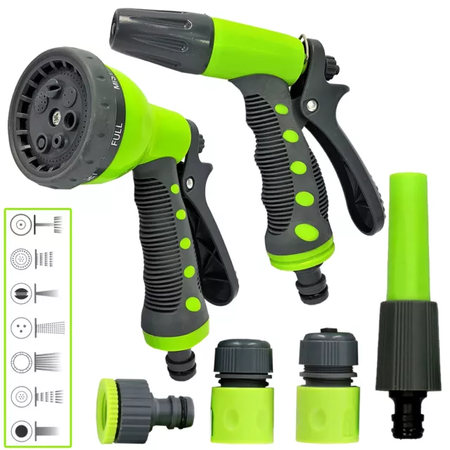 Sprühpistole Schlauchdüse Spritzdüse Garten Düsen Wasserspritze Wasserbrause