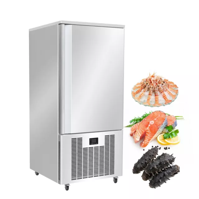 Kolice Commercial 15 Trays Chest Freezer, Blast Chillers for Restaurants, Hotels
