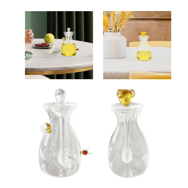 Distributeur portatif de plat de pot de miel pour la fête de mariage de