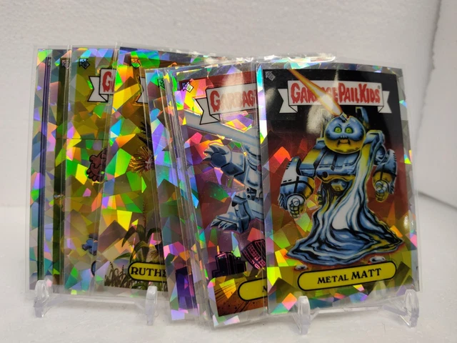 2021 Topps Chrome Garbage Pail Kids Series 4 ATOMIC REFRACTOR U Pick Finish Set