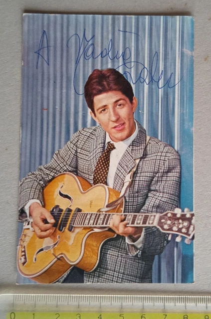 Foto con autografo di Giorgio Gaber