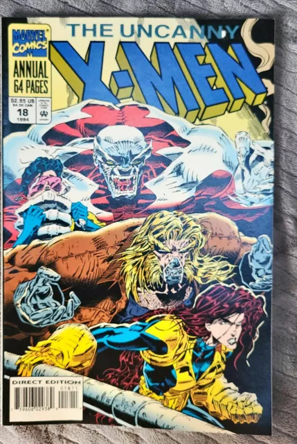⭐️ UNCANNY X-MEN #18 (Annual) (1994 MARVEL Comics) VF/NM Book