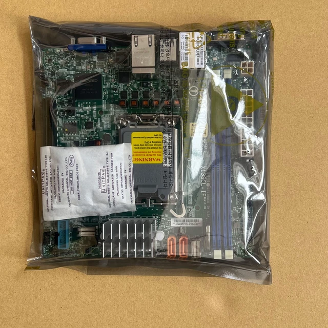 SUPERMICRO X13SCL-IF ITX motherboard support E-2400 M.2 PCIe5.0x16 DDR5 ...