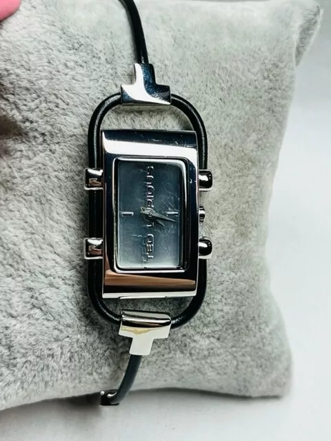 Ladies Ted Baker London T0266 Silver Tone Quartz Watch New Battery
