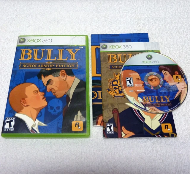 Bully Scholarship Edition (Microsoft XBOX 360 2008) CIB Complete W