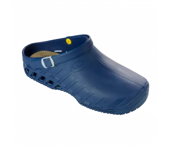 Scholl Clog Evo con Tecnologia Memory Cushion Unisex Colore Blue Taglia 44-45