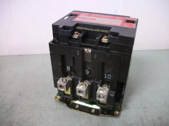 Square D 60Amp Lighting Contactor 8903Spg2 120Vcoil 3Ph