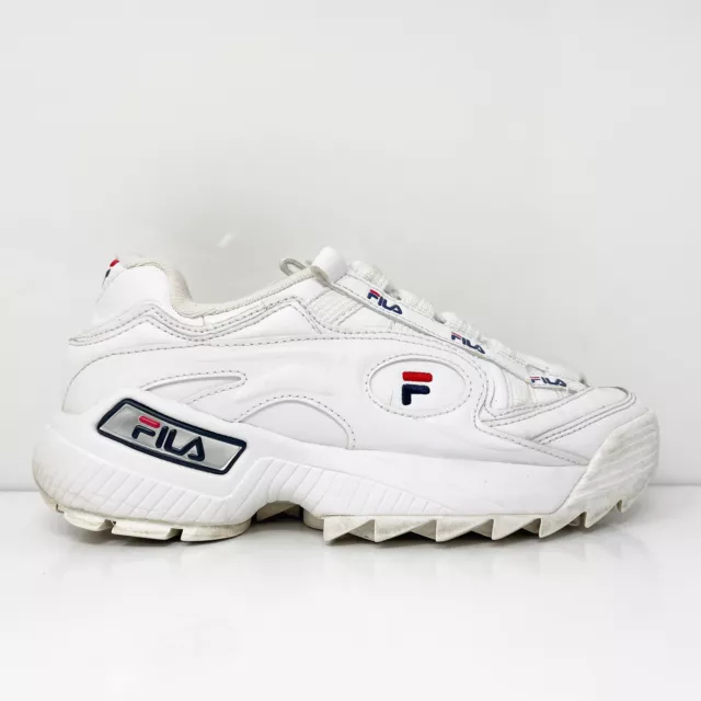 Fila Womens D Formation 5CM00514-125 White Casual Shoes Sneakers Size 7