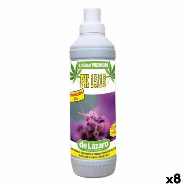 Fertilizante para plantas De Lázaro PK 15/15 Estimulador de floración [8 Unid