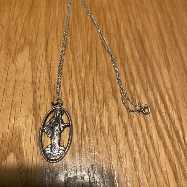 Medugorje Pendant Virgin Mary Blessed Mother