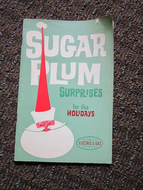 Vtg Cookbook Holiday Christmas NYSEG New York State Electric Gas Reddy Kilowatt