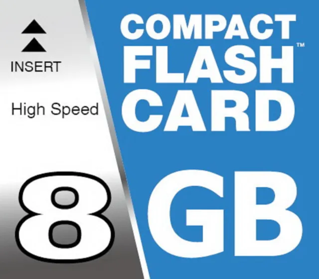 Cf 8GB Compacft Flash pour Sony Dsc F828 Compact Flash Cf Carte Mémoire