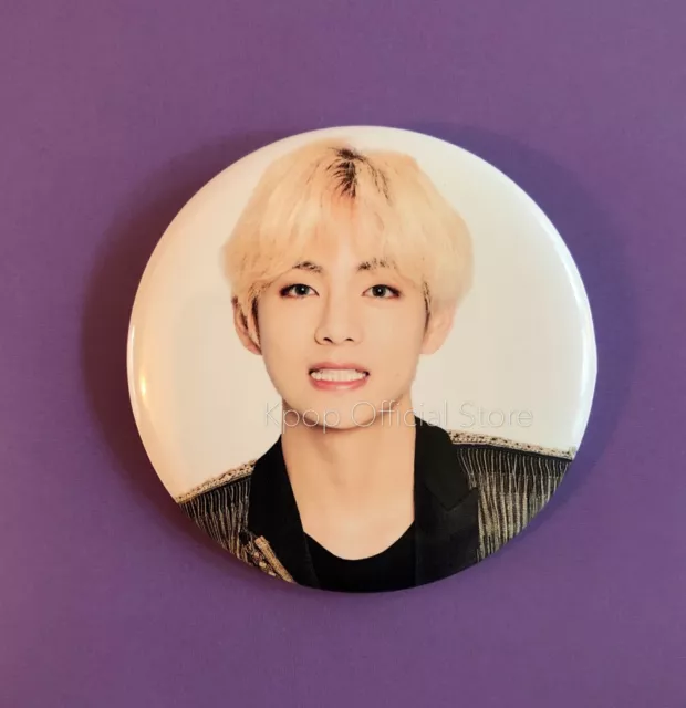 BTS V Kim Taehyung Official Love Yourself Speak Yourself Tour MD Can Badge