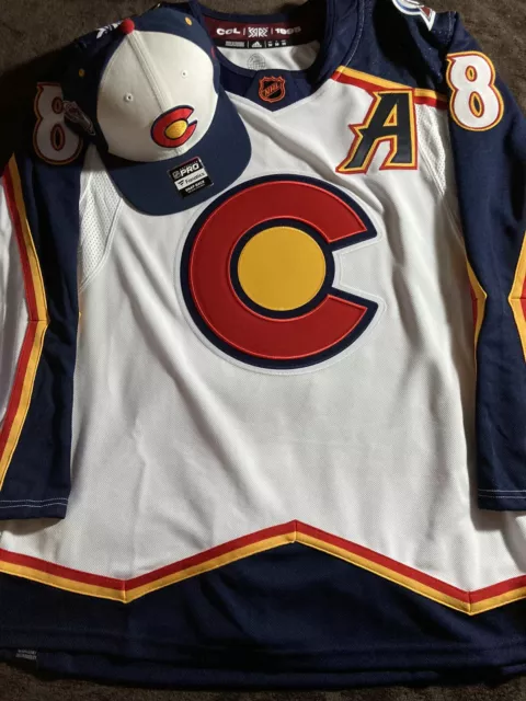 Cale Makar Colorado Avalanche Adidas Primegreen Authentic NHL Hockey Jersey - Third Alternate / XXS/42