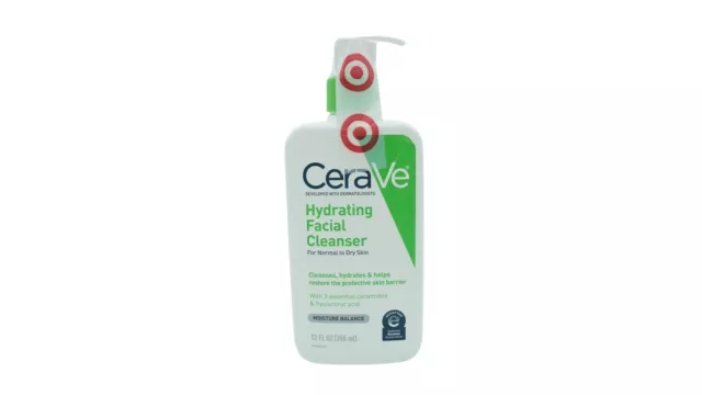 CeraVe Face Wash, Hydrating Facial Cleanser for Normal to Dry Skin - 12 fl oz