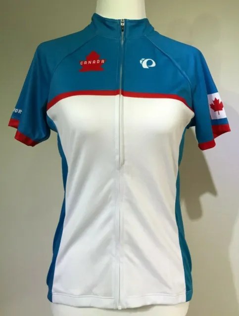 New PEARL IZUMI Women Select Escape Short Sleeve Cycling Jersey CANADA Custom