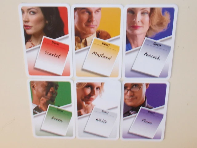 Cludeo Discover The Secrets Player Cards (Rumour)