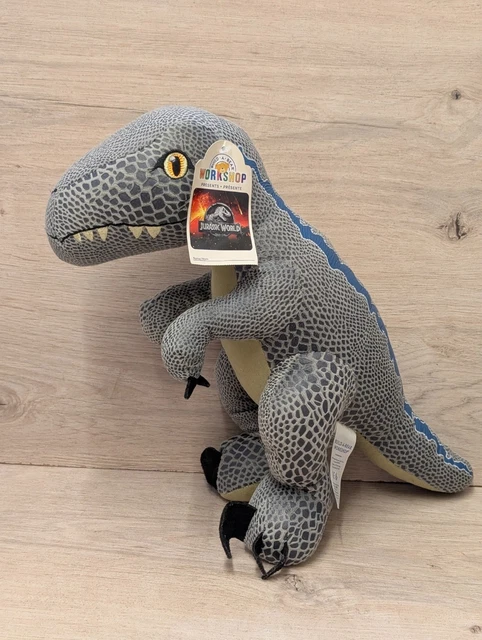 BUILD A BEAR Jurassic World Dinosaur Velociraptor Plush Toy BAB £10.80 ...