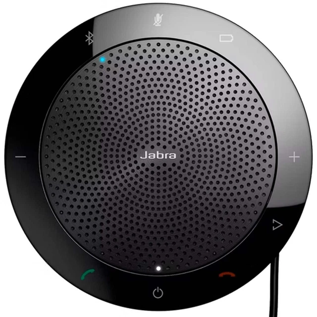 Haut-parleur Conférence Jabra Speak 510 - USB/Bluetooth - Pour Réunions Zoom, Teams, Webex - Portable
