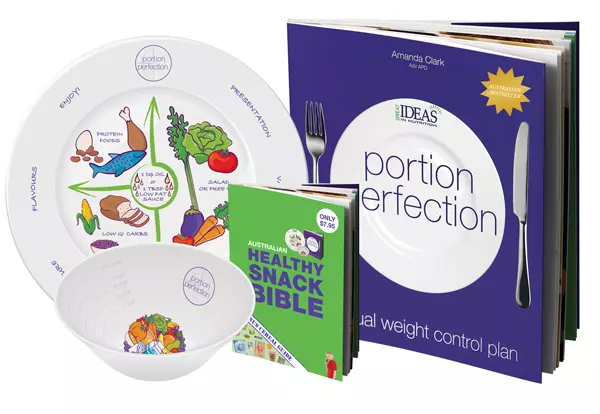 Portion Perfection Portion Control Kit  (Porcelain)