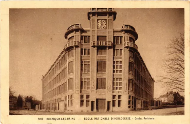 CPA BESANCON-les-BAINS - École Nationale d'Horlogerie - Goudat (350040)