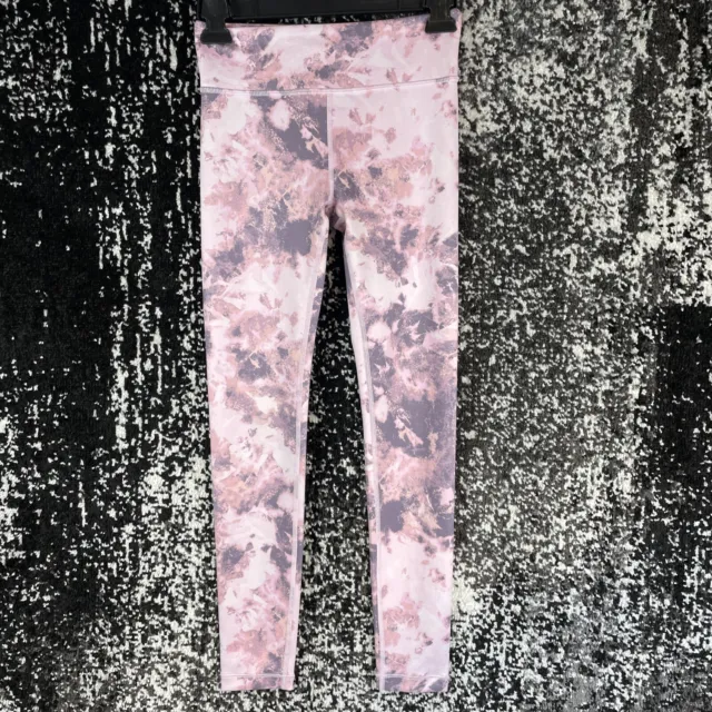 ATHLETA GIRL LEGGINGS Girls Size Large Pink Camo Printed Chit Chat Tight  $14.50 - PicClick