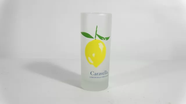 CARAVELLA Limoncello Originale Frosted Glass 6" Tall