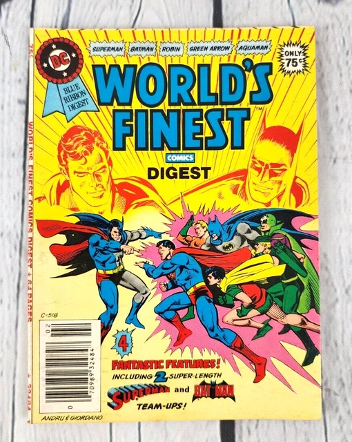 BEST OF DC BLUE RIBBON COMICS DIGEST #23 (1981) World's Finest Superman Batman