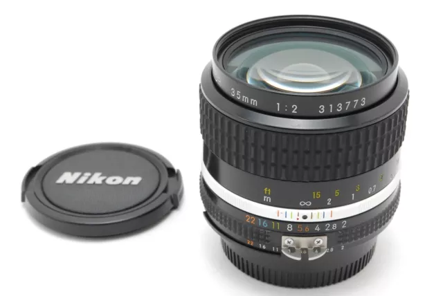 【NEUWERTIG】Nikon Nikkor AIS AI-S 35 mm f/2 Weitwinkelobjektiv aus Japan