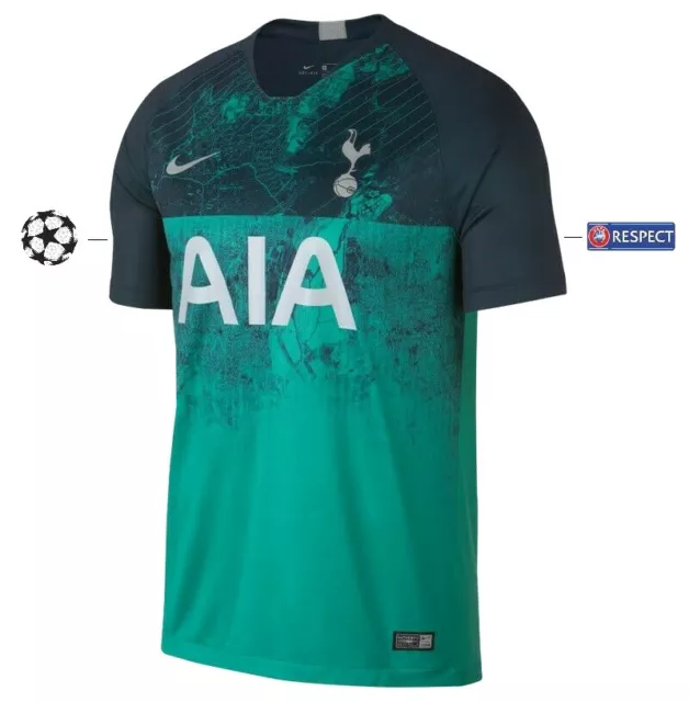 Nike Tottenham Hotspur 2018-2019 Third UCL I Champions League Ajax Spurs Jersey